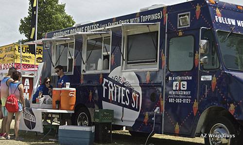 food trailers wrap